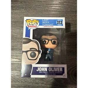 Funko Pop Television Last Week Tonight John Oliver 312 Vinyl HBO 2015 Vaulted